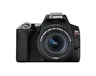 Canon EOS Rebel SL3 Digital SLR Camera with EF-S 18-55mm Lens kit, Built-in Wi-Fi, Dual Pixel CMOS AF and 3.0 Inch Vari-Angle Touch Screen, Black