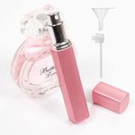 Aston Andia 12ml Perfume Refill Bottle Refillable Perfume Bottle Mini Travel Empty Glass Spray Bottle with Perfume Extractor Pump,Funnel (Pink)