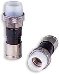 SatelliteSale Indoor/Outdoor Coaxial F-Type Fittings Weather-Seal Connectors for RG-6 Coax Cables Pack of 10 Pcs
