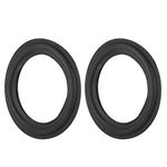 Speaker Rubber Edge, Speaker Cone Repair Kit, 4inch 5 inch Horn Rubber Edges, Rubber Speaker Foam Edge Surround Rings Replacement, Woofer Repair Parts, 2 Pcs(5 inch)