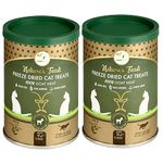 Pawfect Treats - Nature'S Feast Freeze Dried Grain Free Goat Meat Cat Treats (Pack Of 2),All Life Stages