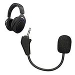 kwmobile Microphone Compatible with Corsair HS50 HS60 HS60 Pro HS70 HS70 Pro HS75 - Replacement Mic for Gaming Headphones - Black