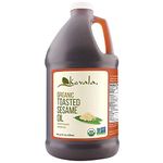 Kevala Toasted Sesame Oil, Organic 1/2 Gallon (1,892ml)