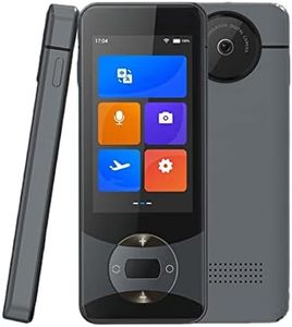 Dispositivo di Traduzione di Lingue Portatile in 137 Lingue, Traduttore Bidirezionale Intelligente, Traduttore di Lingue Dispositivo di Traduttore Istantaneo Portatile, Traduttore di Immagini in 43 Li