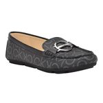 Calvin Klein Women's Layne Loafer Flat, Black 002, 8