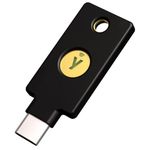 Yubico - YubiKey 5C NFC - Two-factor authentication (2FA) security key, connect via USB-C or NFC, FIDO certified - Protect your online accounts