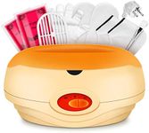 YAOBLUESEA Paraffin Wax Bath Paraffin Bath Set for Hands and Feet with Accessories and 900 g Wax Orange