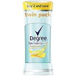 Degree Women Antiperspirant Deodorant Stick Twin Pack, Fresh Energy 2.6 oz by Degree