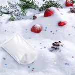 11.3 oz Christmas Fake Snow Decoration Glitter Fake Snow Powder Artificial Fluffy Snow Fiber for Christmas Xmas Decoration Village Winter Craft Displays(White)