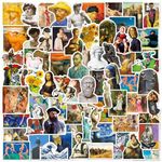 Retro Famous Art Painting Stickers 