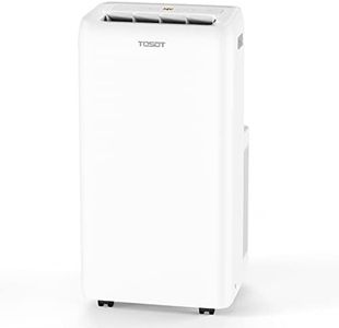 TOSOT Portable Air Conditioner 12,000 BTU Aolis Series-AC Unit with Swing Function, Remote Control, 3-in-1, Fan, and Dehumidifier for Large, Living Rooms Up to 450 sq ft, White