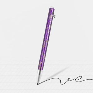 Titanium Magnetic EMR Stylus for E-Ink Devices, Retractable Magnetic Digital Pen with Precision Fine Tip, Lightweight Writing Pen Compatible with Remarkable 2, Kindle Scribe, BOOX, Supernote, Purple