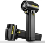 Car Dryer Air Blower Turbo Fan - 1600g Instant Thrust, Infinitely Variable Speed, 750W Max Power, 64MM Handheld Turbo Jet Blower Cordless with 4000mAh Battery & Charger for Car Drying, Patio Cleaning