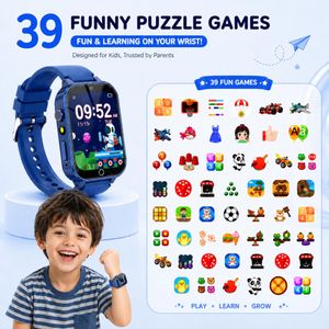YEDASAH Kids Smart Watch – Touchscreen GPS Tracker for Children