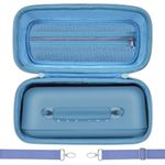 ZUJFPL Hard Carrying Shell Case, Portable Waterproof Travel Case for Bose SoundLink Max Portable Speaker - Blue