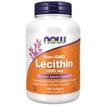 Now Foods Lecithin 1200mg, Soft-gels, 100-Count