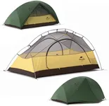 Naturehike Star River 2 Person Backpacking Tent, Waterproof Lightweight 2 Person Tent, Double Layer Ultralight Two Person Tent for Camping, Hiking, Cycling