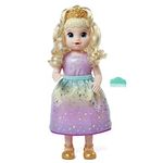 Baby Alive Princess Ellie Grows Up Doll, 45 cm Talking and Growing Doll, Blonde Hair, for Children from 3 Years