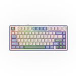 EPOMAKER AULA F75 Wireless Mechanical Gaming Keyboard, 75% Layout with Knob, Creamy Gasekt-Mount with Sound-Dampening, RGB, Hot-Swap, Bluetooth/2.4Ghz (Green, Reaper Switch)