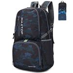 MAXTOP 50L Ultra Lightweight Packable Backpack With Wet Pocket Foldable Rucksack Water Resistent For Men Women Kids Outdoor Camping Hiking Travel Daypack Handy Durable Gifts For Men Women