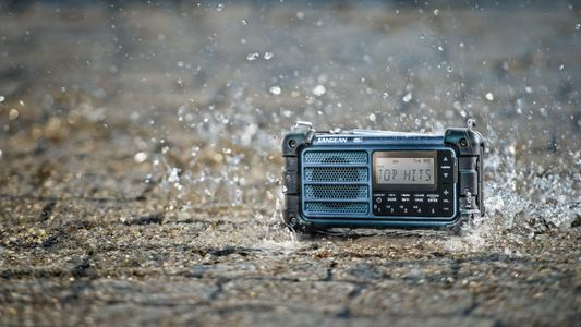 Sangean MMR-99 Emergency Radio – Crank, Solar, DAB+, Dark Blue