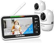 HelloBaby 5’’ Baby Monitor with 26-