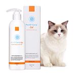 Breezytail PetO'Cera Body Wash for Cat - Ceramide Infused Cat Shampoo | Cat Skin & Coat Care Shampoo | Veterinarian Formulated Hypoallergenic Cat Shampoo 10.14oz