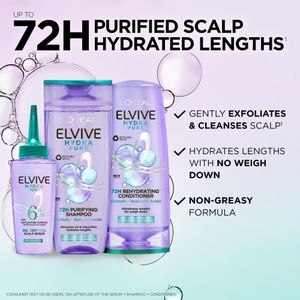 L’Oréal Elvive Hydra Pure Hair Care Set – Hydrating Shampoo & Conditioner