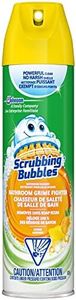 Scrubbing Bubbles Disinfectant Bathroom Grime Fighter Aerosol, Kills Germs on Tubs, Shower Walls and More, Citrus Scent, 946mL