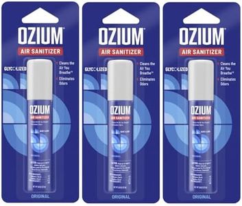 Ozium 0.8 oz. Air Sanitizer & Odor Eliminator for Homes, Cars, Offices and More, Original Scent, Pack of 3