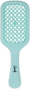 GOODY Planet Vented Paddle Brush,Teal - Detangler Comb for Thick,Curly & Fine Hair - Pain-Free Hair Accessories for Women,Men,& Kids - Removes Knots & Tangles - Ocean Rescue Recycled Plastic