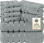 Utopia Towels 8-Piece Luxury Towel 