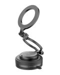 iOttie iTap 3 Magnetic Vacuum Suction Phone Mount, MagSafe Foldable Car Mount with 4-Axis Adjustment, Strong Dashboard & Windshield Hold, Metal Ring for Universal Compatibility, iPhone 17 Compatible