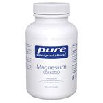 Pure Encapsulations Magnesium (Citrate) - Supplement for Sleep, Heart Health, Bone Health, Energy, Muscles & Metabolism* - With Premium Magnesium - 180 Capsules