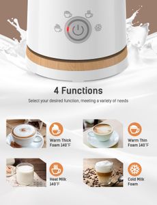 YISSVIC Electric Milk Frother – Automatic Foam Maker for Coffee