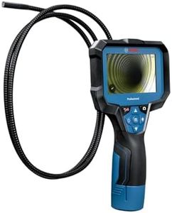 Bosch Professional Inspection Camera GIC 12V-4-23 C (Cable Length: 150 cm, Orientation Function “Up Indication”, high Resolution Display: 4.3’’ Screen, 800x480px, in Carton Box)