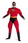 Disguise Unisex Adult Deluxe Muscle Mr Incredible, Multi, X-