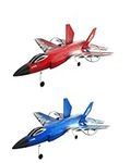 Fremego Foam RC Plane RTF F-35 RC Airplane 2.4Ghz 6-axis Gyro Jet Pane with Light Strip Toy Gift for Kids Boys Girls Adults Beginners