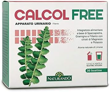 Naturando Calcol Free Integratore Alimentare per Benessere Vie Urinarie con Citrati, Spaccapietra, Fillanto - 30 bustine