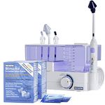 SinuPulse Elite Nasal Sinus Irrigator Starter Bundle with 90 Extra Packets of SinuAir Salt