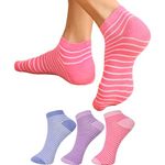 London Hills Women Ankle Length Cotton Socks With Colourful Cute Colours Also for Girls Low Cut Ankle socks Combo Free Size - Assorted - Colours and styles may vary -