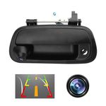 Tailgate Handle Backup Camera, Compatible with 2000-2006 Toyota Tundra SR5 Base Limited, HD Color Night Vision 170° Wide-Angle Tailgaters Reverse Back Up Camera, Replace 819952028013 Rear View Cameras