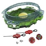 Beyblade Burst QuadDrive Cosmic Vector Battle Set,Battle Game Set with Beystadium, 2 Battling Top Toys and 2 Launchers for Ages 8 and Up