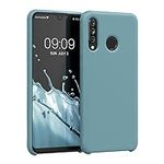 kwmobile Case Compatible with Huawei P30 Lite Case - TPU Silicone Phone Cover with Soft Finish - Arctic Night