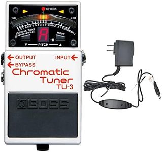 Boss TU-3 Chromatic Tuner Bundle w/Boss PSA-120S2 Power Supply