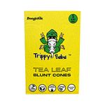 Bongchie Trippy Baba Tea Leaf- Blunt Cones (Pack of 5; Green)