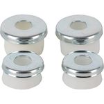 Rampage Skateboards Truck Bushings - Cylinder Bushings for Skateboards in Super Soft/Soft/Medium/Medium Hard/Hard and Super Hard - Full Set of Skateboard Bushings