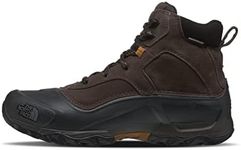 THE NORTH FACE Men's Snowfuse Insulated Snow Boot, Coffee Brown/Tnf Black, 8.5
