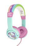 OTL Technologies HK0760 Kids Headphones - Hello Kitty Rainbow Wired Headphones for Ages 3 to 7 Years