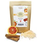 Techspa Orange and Cinnamon Paraffin Wax With Essential Oils Skin and Theraputic Treatment 1 kg Made in UK